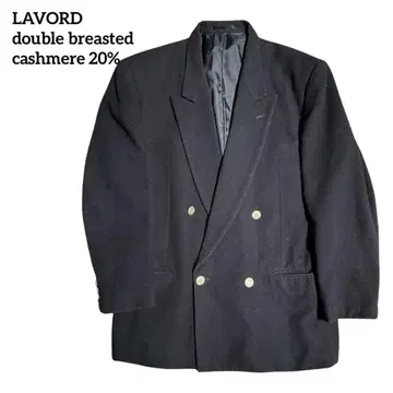 LAVORD cashmere doublebreasted jacket
