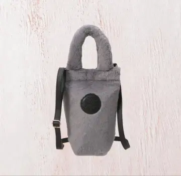 스타벅스 홀리데이 2025 보틀 숄더백 퍼 그레이