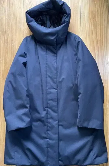 [ 새상품급 ] UNIQLO 하이브리드 다운 코트 S 네이비
