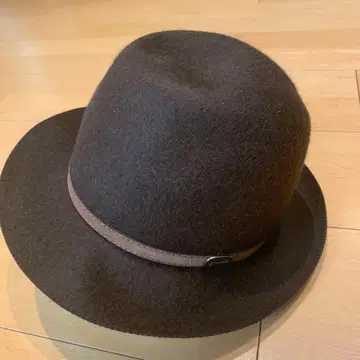Borsalino 브라운 울 펠트 햇