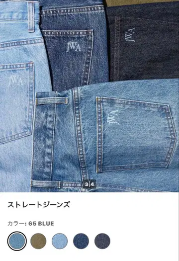 JW ANDERSON 스트레이트 청바지 65 BLUE WOMEN 24