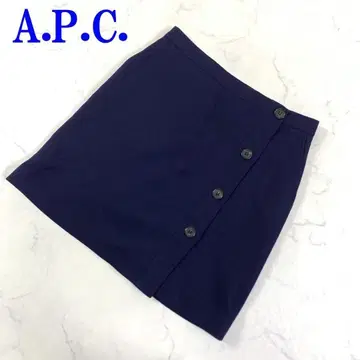 A.P.C. 아페쎄 스커트 네이비 울 XS C2197