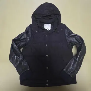 희소 3WAY 이소재 소매 램 가죽 다운 자켓 나노 유니버스