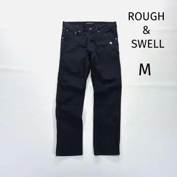 ROUGH & SWELL 라프앤스웰 롱 팬츠 블랙 M