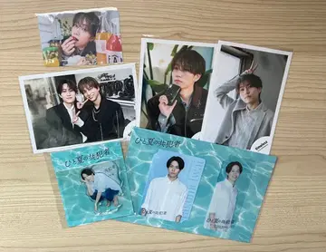 timelesz 하시모토 쇼세이 드라마 굿즈 세트 한여름의 공범자