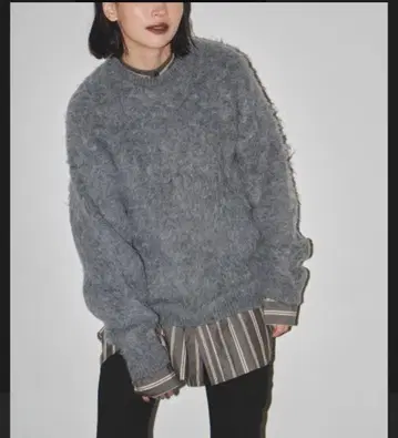 TODAYFUL Brashed Crewneck Knit