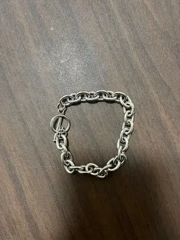 실버 체인 팔찌