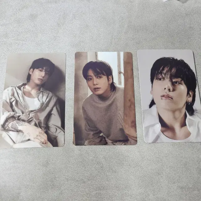 3장 일괄 bts 방탄 골든 정국 위버스 특전 포카