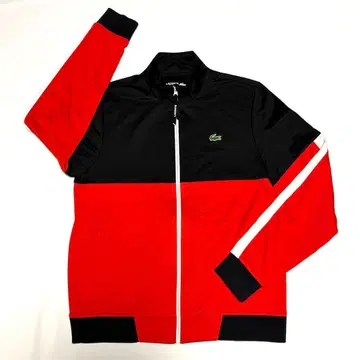 L 사이즈 라코스테 남성용 트랙 자켓 나이스 컬러 저지 캐주얼