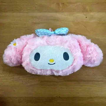 마이멜로 마이멜로디 페이스형 파우치 봉제 인형 포근 로즈 보아