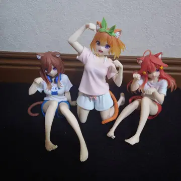 5등분의 신부 나카노 미쿠, 요츠바, 이츠키 피규어 3종 세트