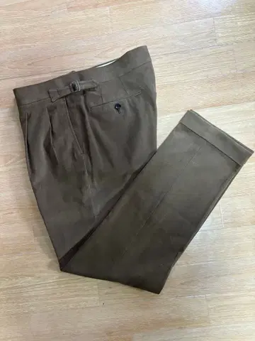 링 재킷 브라운 슬랙스 46