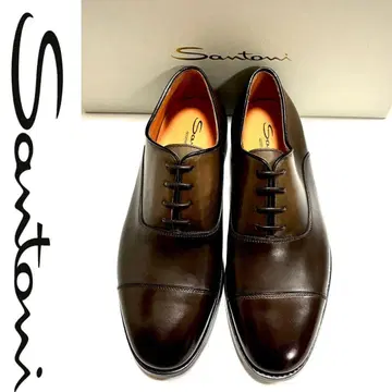 새상품 SANTONI 산토니 고급 175,000엔 파티누 비즈니스 슈즈