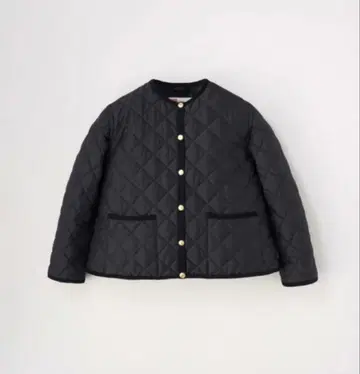 트래디셔널 웨더웨어 아클리 블랙 퀼팅 자켓 32