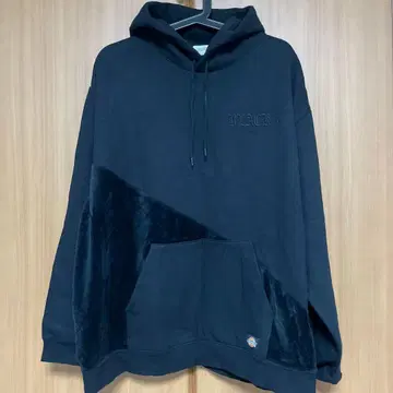 Dickies 벨로아 절개 트레이닝복 블랙 L 후드티