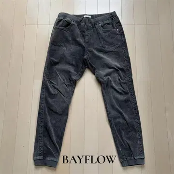 BAYFLOW 스트레치 코듀로이 팬츠 사이즈 2