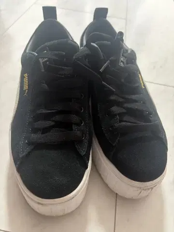 PUMA 플랫폼 스니커즈 블랙