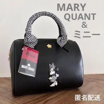 [ 미사용 ] MARY QUANT 미니 보스턴 백 2WAY