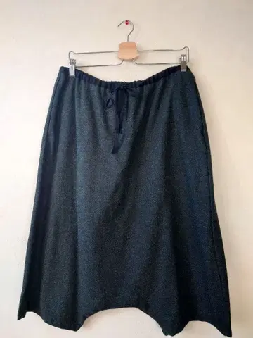 파드칼레 헤링본 사루엘 팬츠 다크 그린