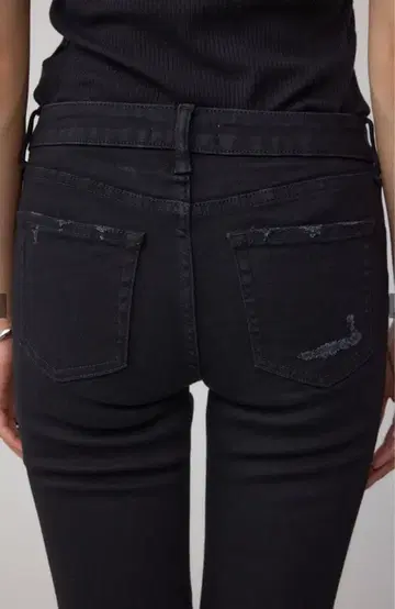 AZUL DENIM 리페어 스키니 데님