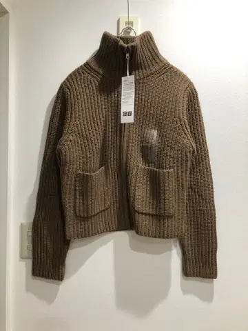 유니클로 UNIQLO 라무 블렌드 집업 자켓 유니클로 유