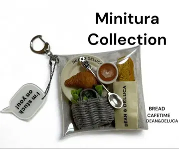 가챠 파우치 DEAN&DELUCA 그레이 디저트 Cafe