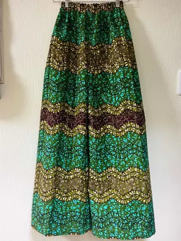 아프리칸 패션 아프리칸 바틱 아프리카 원단 와이드 팬츠