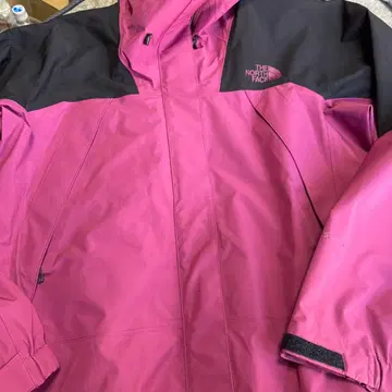THE NORTH FACE 마운틴 후드티 핑크/블랙 레인웨