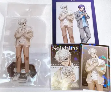 블루 록 나기 세이시로 다코 시리즈 아크릴 스탠드 홀로그램 카드 특전