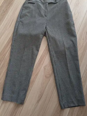 즉시 결제 OK 새상품급 베네통 깅엄 체크 팬츠