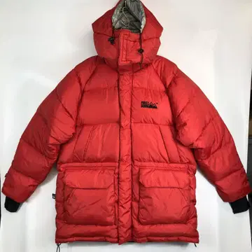 90s 퍼스트 다운 다운 파카 다운 코트 레드 L 사이즈