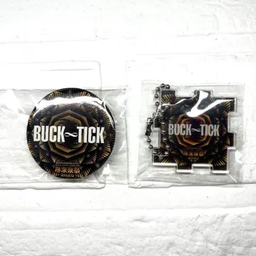 BUCK-TICK 홀더 & 캔 배지 세트 진미래제 박틱 새상품