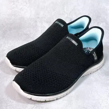 미사용급 [스케쳐스] 슬립인즈 (23) 경량 스니커즈 메쉬 블랙