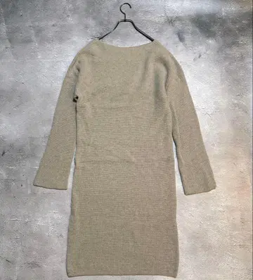 Spick&Span 스픽 앤 스팬 니트 원피스 베이지 일본제