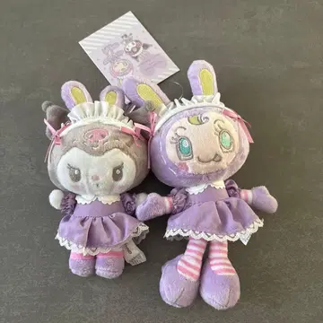 메조피아노 산리오 마스코트 홀더 봉제 인형 쿠로미