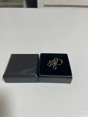 작가 moe 1점 놋쇠 반지 섬광