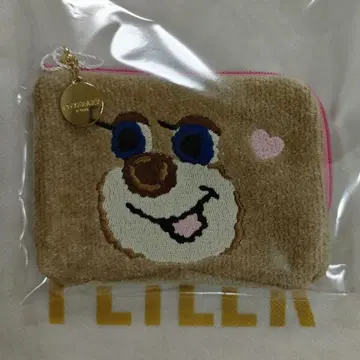 페이러 도업 테디걸 파우치 L 미사용 새상품