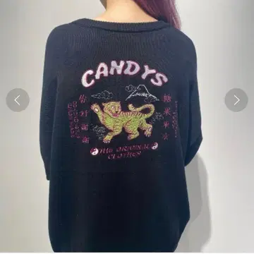 캔디 스트리퍼 ORIENTAL EMBROIDERY 니트