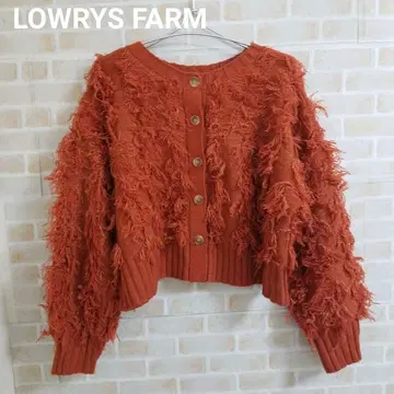 LOWRYSFARM 프린지 2WAY 가디건