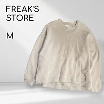 FREAK'S STORE 크루넥 맨투맨 트레이닝복 속기모 긴팔