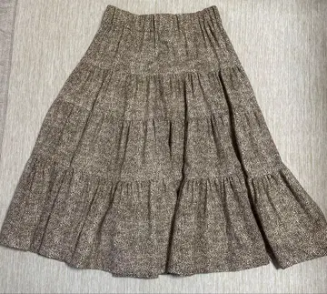 롱 플레어 스커트