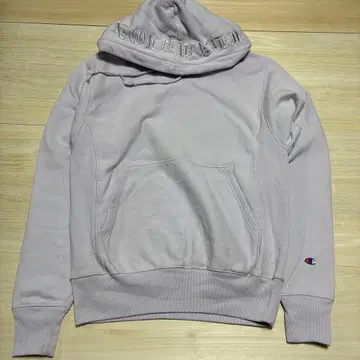 리버스 위브 Champion 후드티 라이트 퍼플