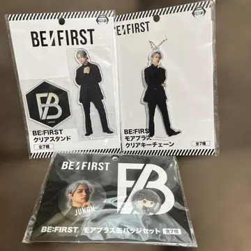 BE:FIRST 준논 클리어 스탠드 배지 세트