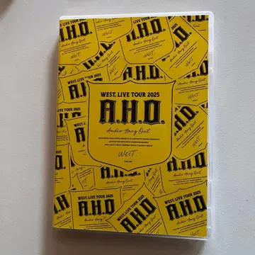 WEST LIVE TOUR 2025 A.H.O. DVD (일반ver)
