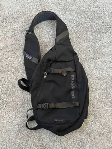 patagonia Atom 8L 블랙 슬링백