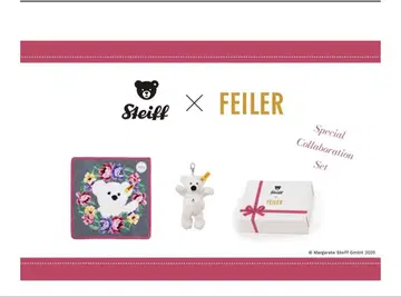 일본 니혼바시 미츠코시 한정판 페이 슈타이프 키링 손수건