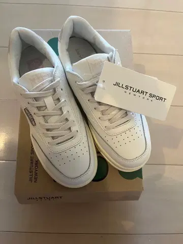 JILL STUART SPORT 화이트 스니커즈