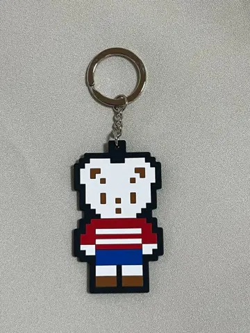 파밀리아 픽셀 아트 키링