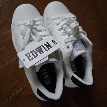 EDWIN EDW-412 화이트 스니커즈 24.0