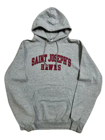 Champion 세인트 조세프 호크스 칼리지 맨투맨 후드티 L